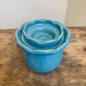 70’s Flower Candle Holder